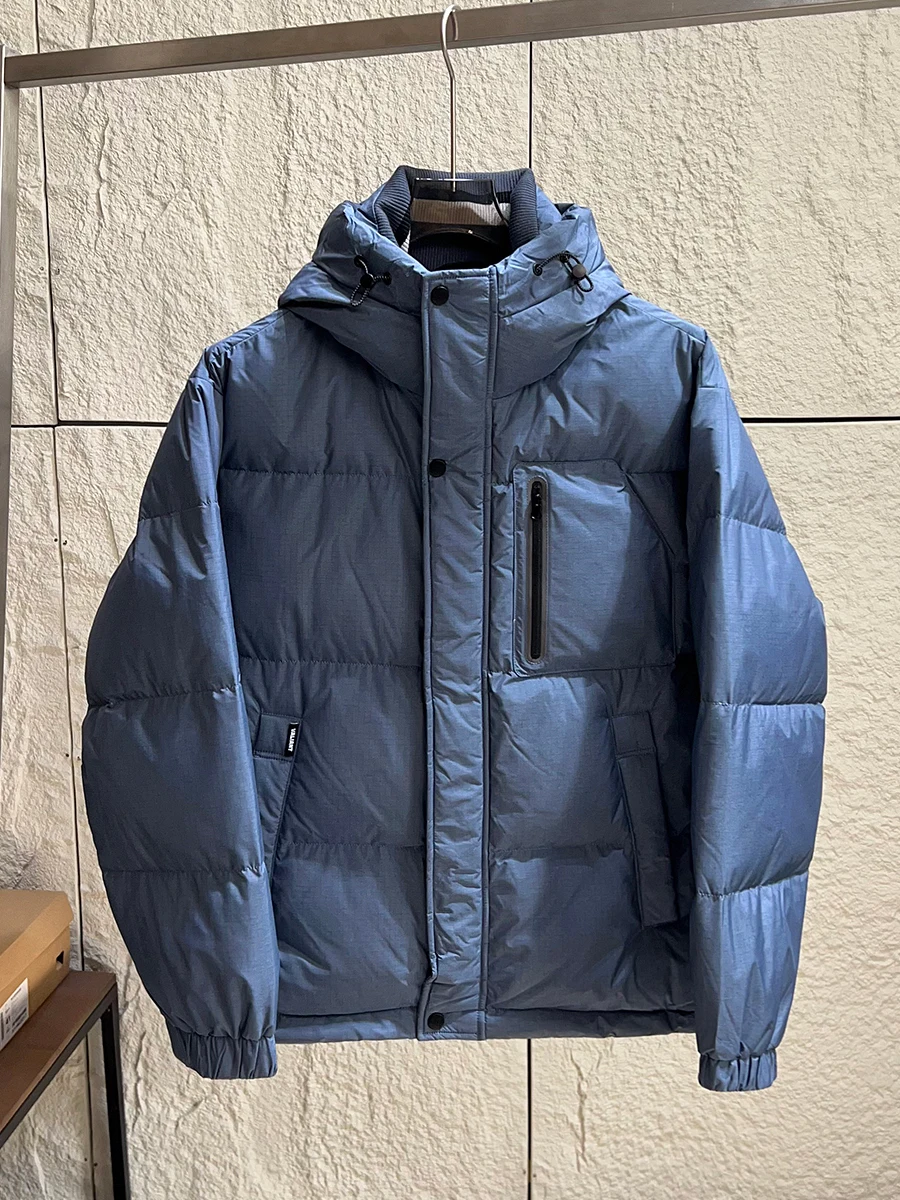 Fashionable Casual Hooded 90 down Jacket Men's Winter Warm Stylish Puffy Coat Youth Popular Long Sleeve Loose Fit Zipper Closure
Fashionable Casual Hooded 90 down Jacket Men's Winter Warm Stylish Puffy Coat Youth Popular Long Sleeve Loose Fit Zipper Closure