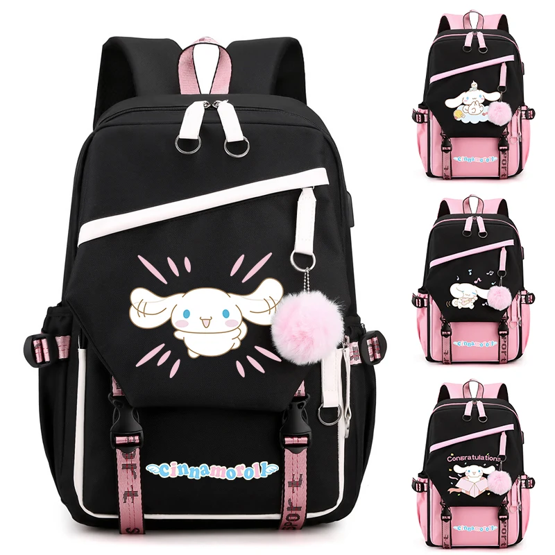 Sanrio Kuromi Cinnamoroll Backpack Teenager Student Rucksack Girl Boy Kids Anime Knapsack Women Cute Cartoon Bag Travel Mochilas
Sanrio Kuromi Cinnamoroll Backpack Teenager Student Rucksack Girl Boy Kids Anime Knapsack Women Cute Cartoon Bag Travel Mochilas