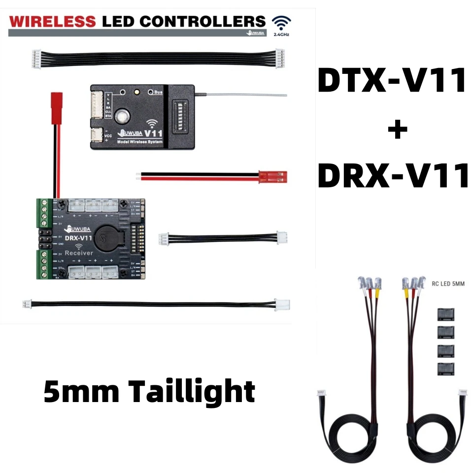 Беспроводная система управления освещением V11, беспроводной передатчик заднего фонаря, приемник для Tamiya 1/14, детали радиоуправляемого грузовика и прицепа
Беспроводная система управления освещением V11, беспроводной передатчик заднего фонаря, приемник для Tamiya 1/14, детали радиоуправляемого грузовика и прицепа