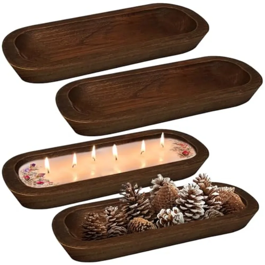 4 Pack Dough Bowl for Candle Wooden Dough Bowls Paulownia Rustic Bowl Vtage Dough Bowl Decor for Candle
4 Pack Dough Bowl for Candle Wooden Dough Bowls Paulownia Rustic Bowl Vtage Dough Bowl Decor for Candle