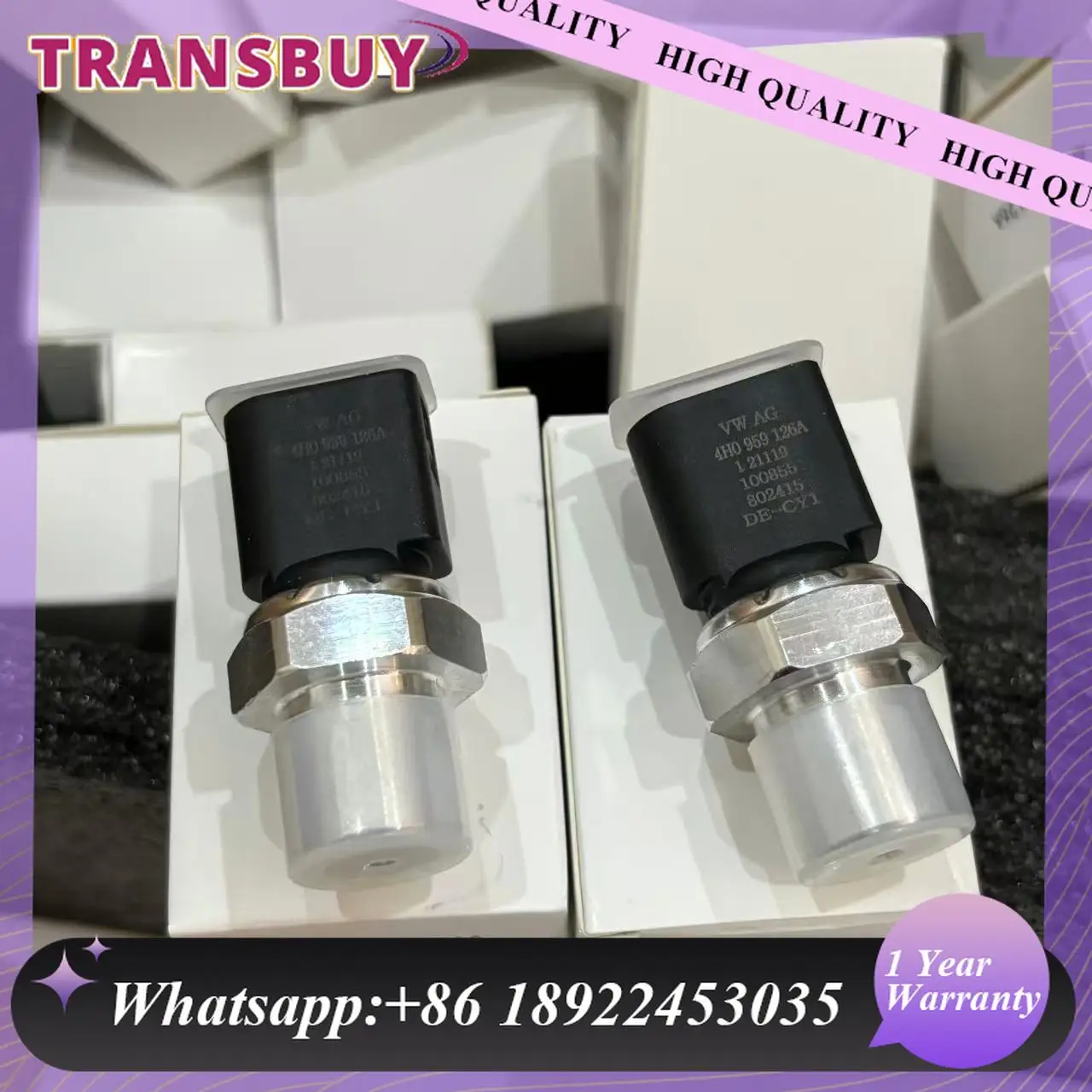 4H0959126B Новый 4H0959126A OEM датчик давления кондиционера, подходит для Audi A4 A5 Q5 VW Touareg, оригинальный
4H0959126B Новый 4H0959126A OEM датчик давления кондиционера, подходит для Audi A4 A5 Q5 VW Touareg, оригинальный
