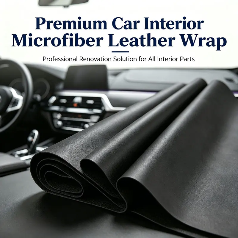 Smooth Microfiber Leather Waterproof Anti Slip Durable Car Interior Fabric Seat Steering Wheel Door Panel Dashboard DIY Refurb
Smooth Microfiber Leather Waterproof Anti Slip Durable Car Interior Fabric Seat Steering Wheel Door Panel Dashboard DIY Refurb