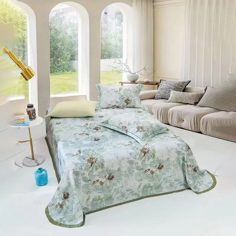 Ice silk mat three-piece bed sheet mat human washable summer cool air conditioner soft mat mattress skirt
Ice silk mat three-piece bed sheet mat human washable summer cool air conditioner soft mat mattress skirt