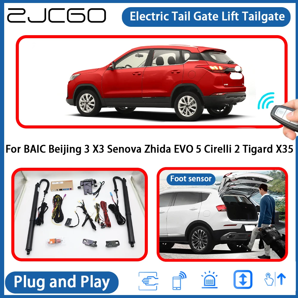for BAIC Beijing 3 X3 Senova Zhida EVO 5 Cirelli 2 Tigard X35 Automatic Powered Tailgate Power Liftgate Electric Tail Gate Lift
for BAIC Beijing 3 X3 Senova Zhida EVO 5 Cirelli 2 Tigard X35 Automatic Powered Tailgate Power Liftgate Electric Tail Gate Lift