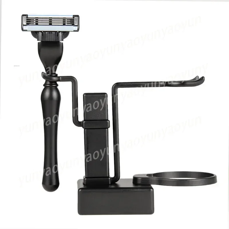 Barber Men Metal Shaving Brush Set Bathroom Shaving Kit with Stand and Black Soap Bowl Cup
Barber Men Metal Shaving Brush Set Bathroom Shaving Kit with Stand and Black Soap Bowl Cup