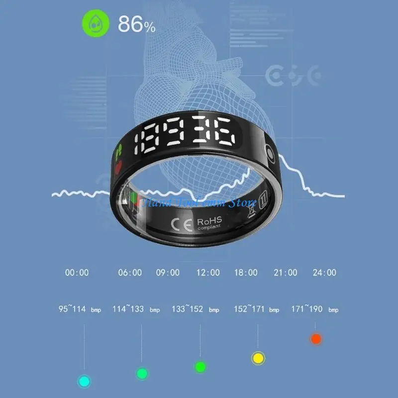 H37F Wearable Technology Intelligent Rings with Touch Control and Multiple Sports Modes for Comprehensive Health Tracking
H37F Wearable Technology Intelligent Rings with Touch Control and Multiple Sports Modes for Comprehensive Health Tracking