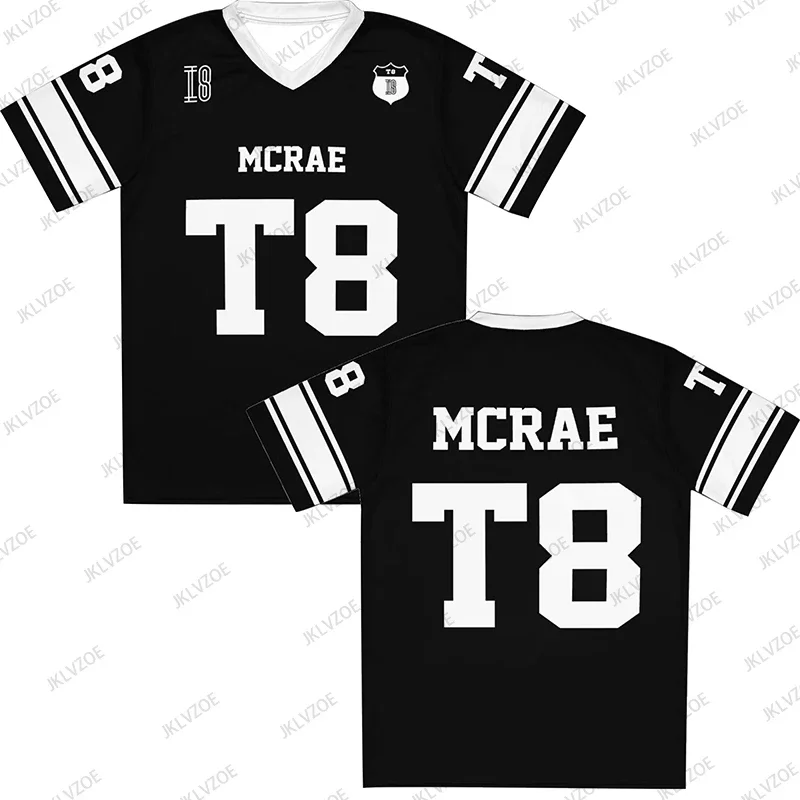 T Shirts Summer Retro Tate Mcrae T-Shirt For Women Men V-Neck Short Sleeve Sports T8 Mcrae Football Jersey Loose Oversized Tops
T Shirts Summer Retro Tate Mcrae T-Shirt For Women Men V-Neck Short Sleeve Sports T8 Mcrae Football Jersey Loose Oversized Tops
