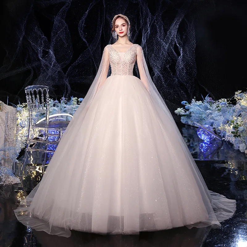 Ball Gown Sleeveless Wedding Dress Lace Up Bride Gown dress Slim White Lace Large Ceremonial Dress New Design Dresses
Ball Gown Sleeveless Wedding Dress Lace Up Bride Gown dress Slim White Lace Large Ceremonial Dress New Design Dresses