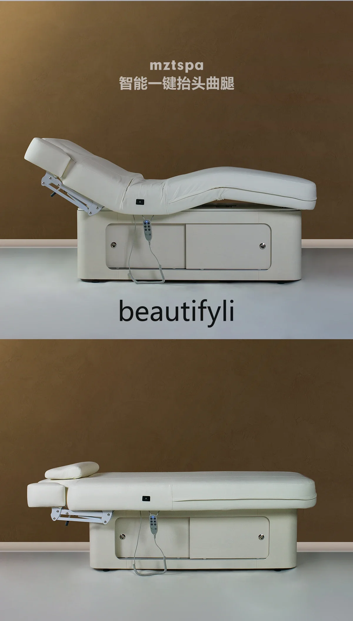 SS Automatic massage and beauty bed, special massage bed for beauty salons, high-end electric thermostat with music
SS Automatic massage and beauty bed, special massage bed for beauty salons, high-end electric thermostat with music
