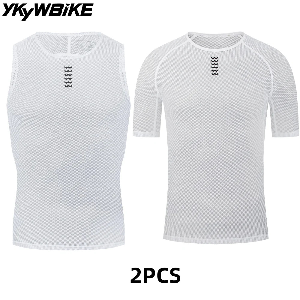 YKYWBIKE 2PCS Men's Cycling Base Layers Sleeveless Sports Vest Suit Pro Cool Mesh Superlight Bicycle Breathable Road Bike Top
YKYWBIKE 2PCS Men's Cycling Base Layers Sleeveless Sports Vest Suit Pro Cool Mesh Superlight Bicycle Breathable Road Bike Top