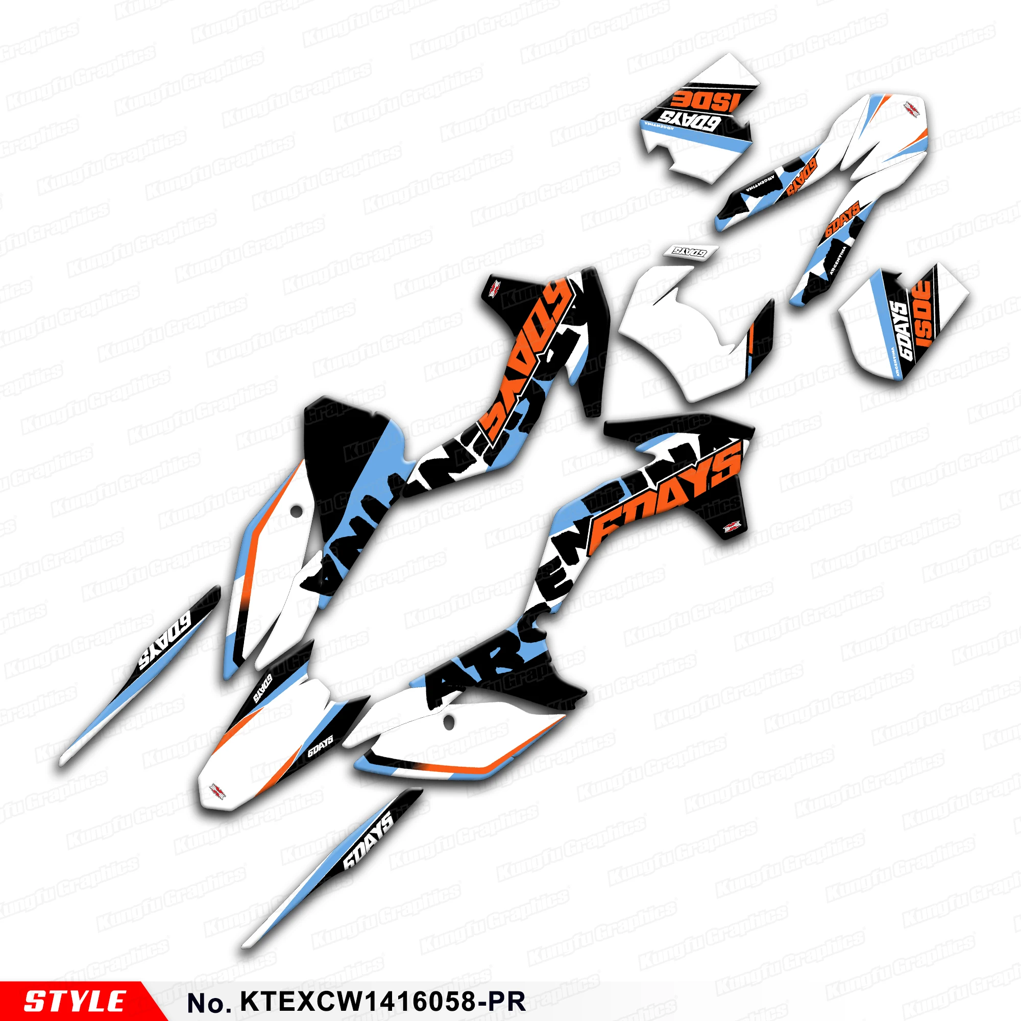JY RACING MX Stickers Enduro Motorcycle Graphics for KTM EXC XCW EXC-F XCF-W 2014 2015 2016, Motocross Decals, KTEXCW1416058-PR
JY RACING MX Stickers Enduro Motorcycle Graphics for KTM EXC XCW EXC-F XCF-W 2014 2015 2016, Motocross Decals, KTEXCW1416058-PR