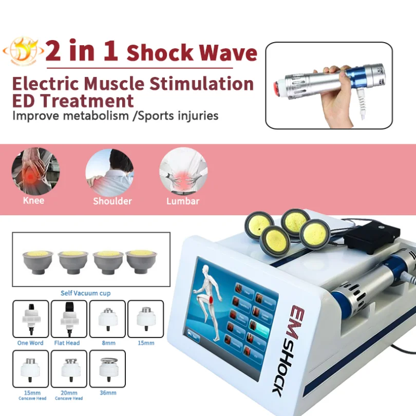 Экстракорпоральная ударно-волновая машина Emshock, эректильная дисфункция, облегчение боли в теле, ударно-волновая терапия, оборудование для салона красоты
Экстракорпоральная ударно-волновая машина Emshock, эректильная дисфункция, облегчение боли в теле, ударно-волновая терапия, оборудование для салона красоты