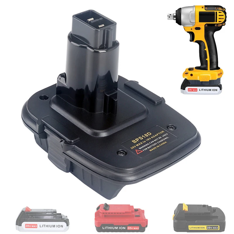 Адаптер BPS18D для Black & Decker/Porter Cable/Stanley 20 в, преобразователь литий-ионной батареи в для никелевой батареи Dewalt 18 в DC9096 DW9098
Адаптер BPS18D для Black & Decker/Porter Cable/Stanley 20 в, преобразователь литий-ионной батареи в для никелевой батареи Dewalt 18 в DC9096 DW9098