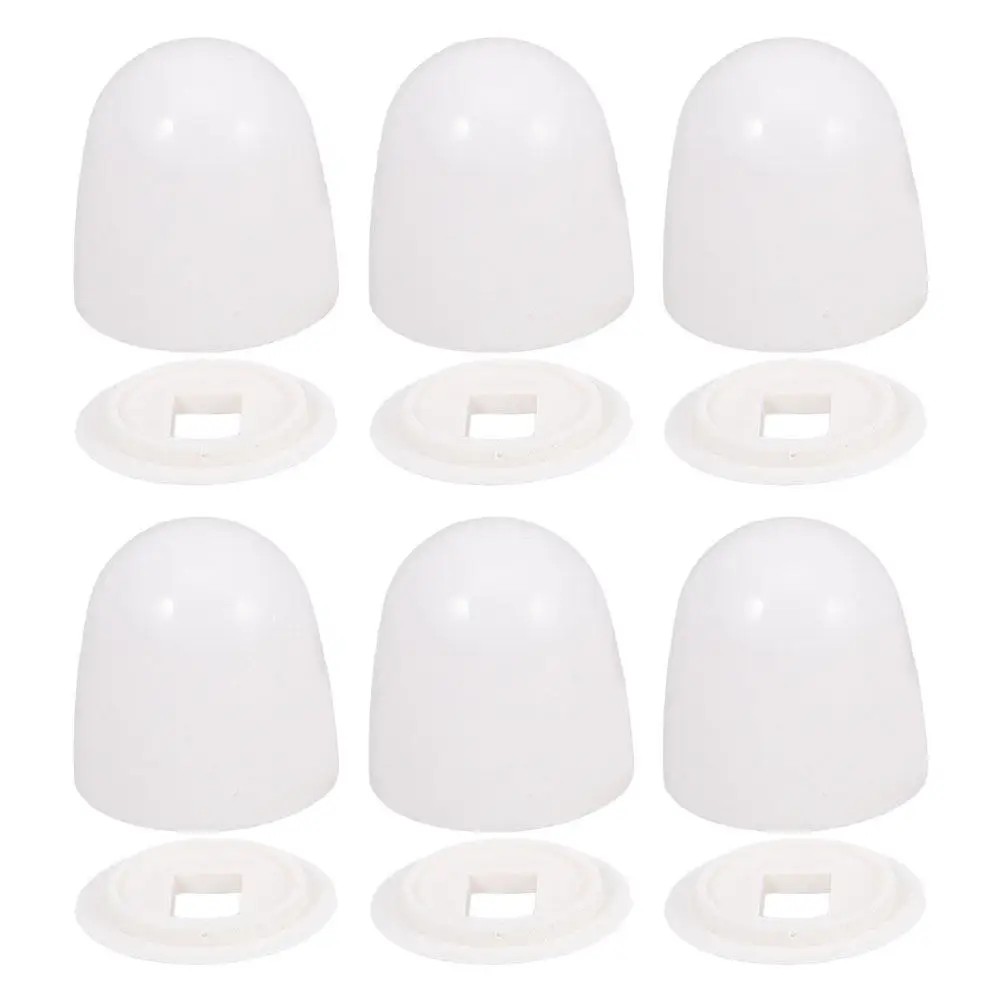 6Pcs Decorative Toilet Screw Cover Caps Floor Bolt Covers for Toilet Seat Base Elegant Design Split Structure Simple
6Pcs Decorative Toilet Screw Cover Caps Floor Bolt Covers for Toilet Seat Base Elegant Design Split Structure Simple