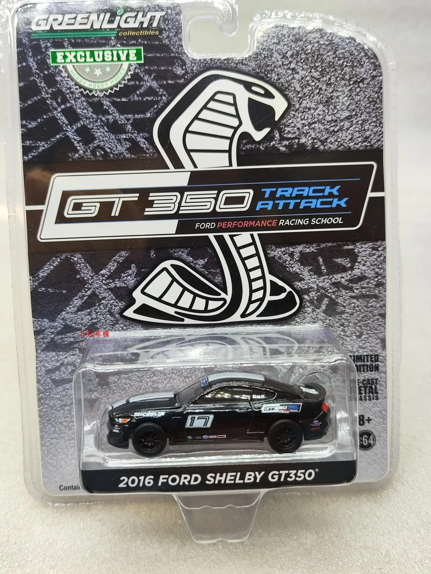 Green Light 1:64 2016 Ford Shelby GT350- Track Attack # 17Car Model Alloy Model Collectibles Children's Gift Toys Car Model Coll
Green Light 1:64 2016 Ford Shelby GT350- Track Attack # 17Car Model Alloy Model Collectibles Children's Gift Toys Car Model Coll