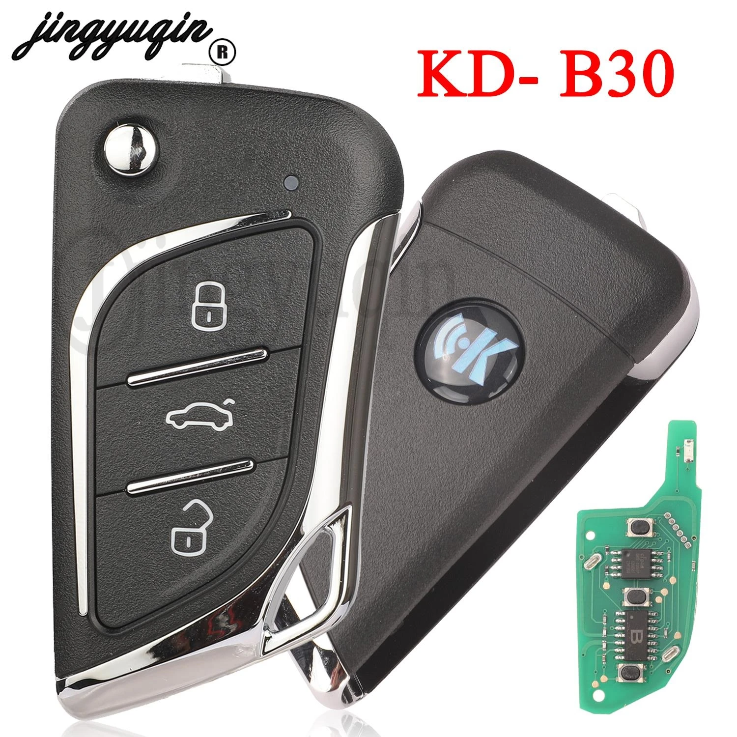 Jingyuqin 3 кнопки KD B30 дистанционный Автомобильный ключ для KD900K/D900 +/URG200/KD-X2 программатор серии B KDMINI управление
Jingyuqin 3 кнопки KD B30 дистанционный Автомобильный ключ для KD900K/D900 +/URG200/KD-X2 программатор серии B KDMINI управление