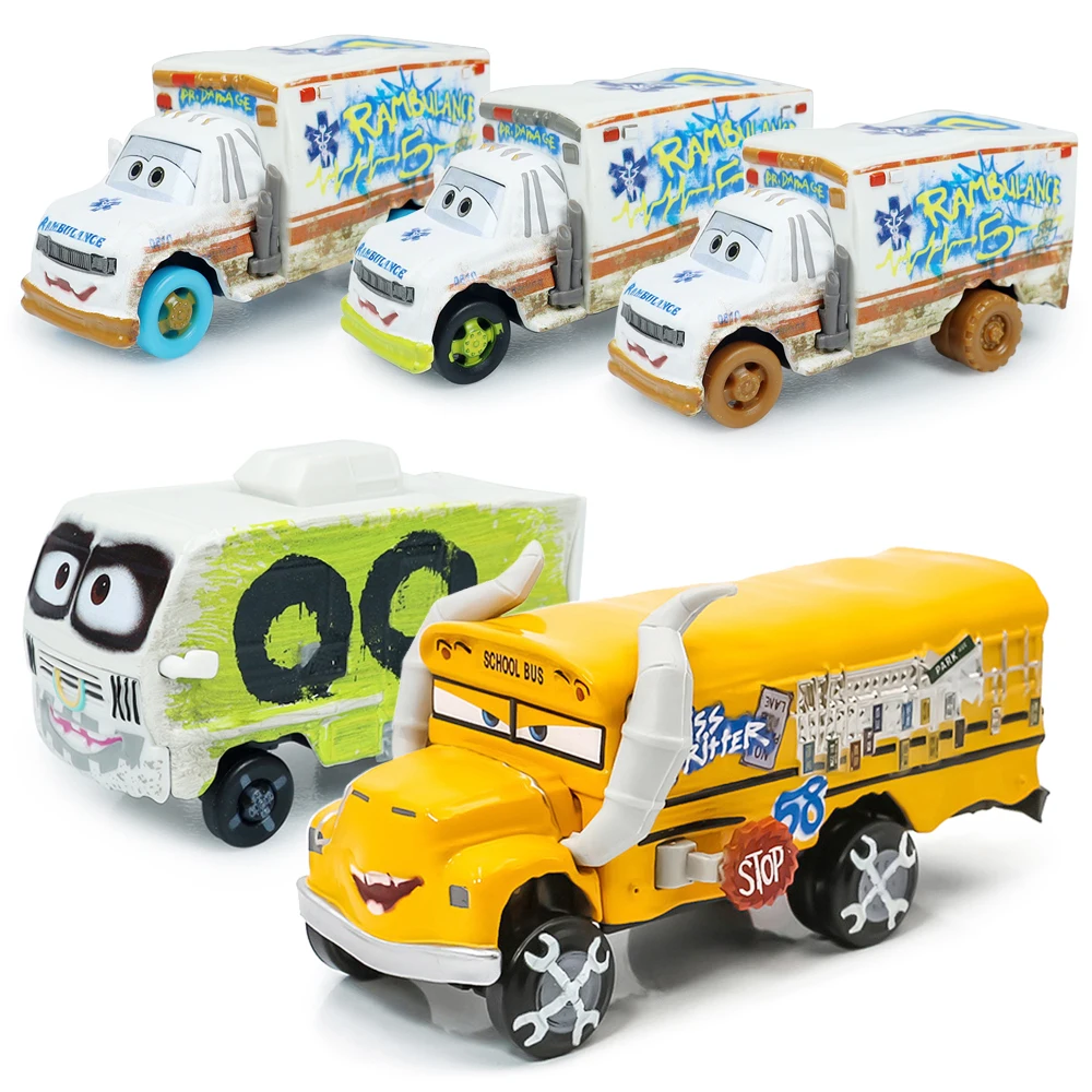 Disney Pixar Cars 3 Dr. Damage Arvy Motorhome Miss Fritter The Thunder Hollow Speedway Racer Alloy Diecast Toy Car For Children
Disney Pixar Cars 3 Dr. Damage Arvy Motorhome Miss Fritter The Thunder Hollow Speedway Racer Alloy Diecast Toy Car For Children