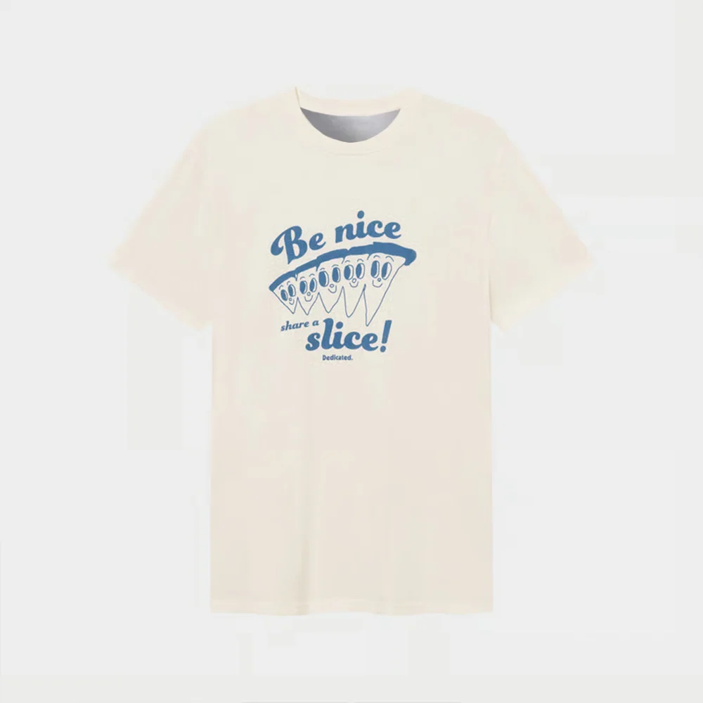 DEDICATED Summer 2025! Stockholm Share a Slice Breathable Training Tee—White × Pizza Goodwill Philosophy ‘Warmth DNA’
DEDICATED Summer 2025! Stockholm Share a Slice Breathable Training Tee—White × Pizza Goodwill Philosophy ‘Warmth DNA’