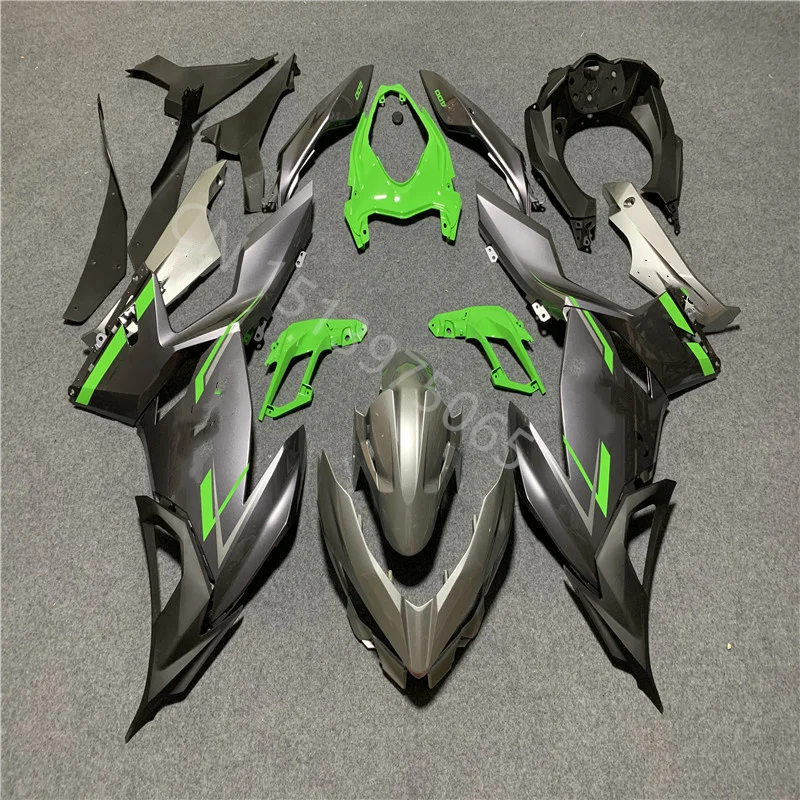 Gray black green Injection mold motorcycle parts for Kawasaki Ninja 400 2018-2019-2020 -2021 Ninja 400 18 21 fairing
Gray black green Injection mold motorcycle parts for Kawasaki Ninja 400 2018-2019-2020 -2021 Ninja 400 18 21 fairing