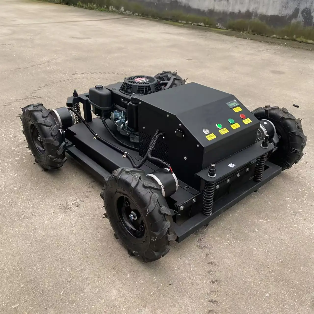 Remote Control Flail Lawn Mower Robot 500mm Mowing Width Farm Garden Power Crawler Lawnmower Grass Cutting Cutter
Remote Control Flail Lawn Mower Robot 500mm Mowing Width Farm Garden Power Crawler Lawnmower Grass Cutting Cutter