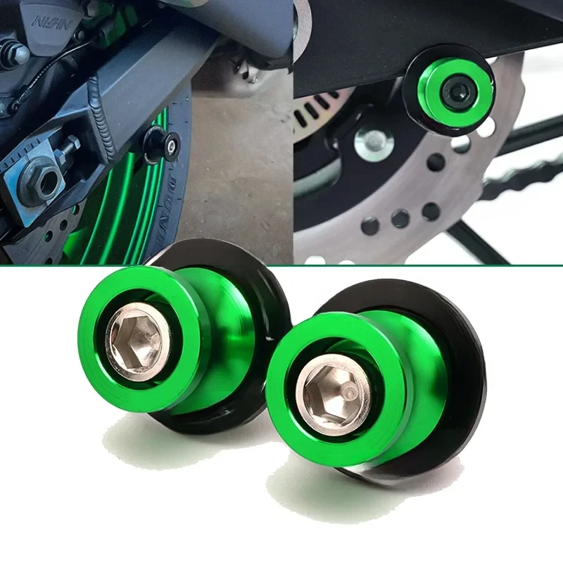 For Kawasaki Z900 Z900RS SE 2017-2024 2023 2022 Motorcycle Accessories Aluminum M8 Stand Screws Swingarm Spools Slider
For Kawasaki Z900 Z900RS SE 2017-2024 2023 2022 Motorcycle Accessories Aluminum M8 Stand Screws Swingarm Spools Slider