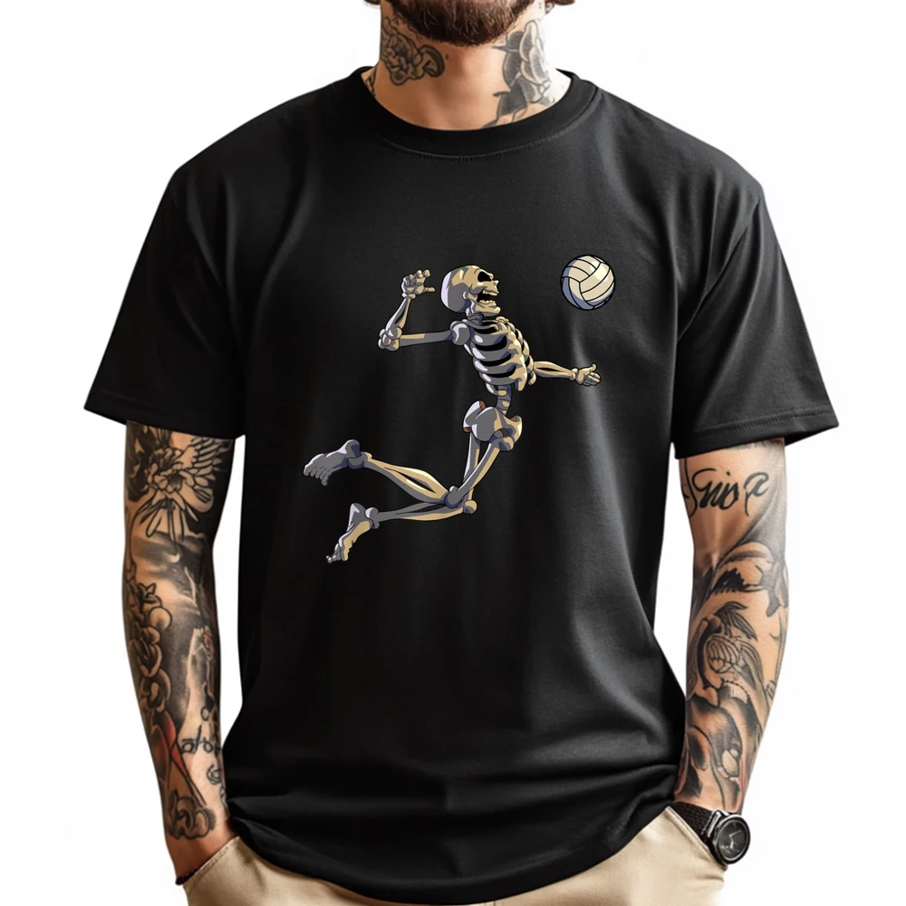Volleyball Skeleton Women Men Volleyball Player Men T Shirts High Quality Durable and Wear-resistant T-Shirts 4TH of July
Volleyball Skeleton Women Men Volleyball Player Men T Shirts High Quality Durable and Wear-resistant T-Shirts 4TH of July
