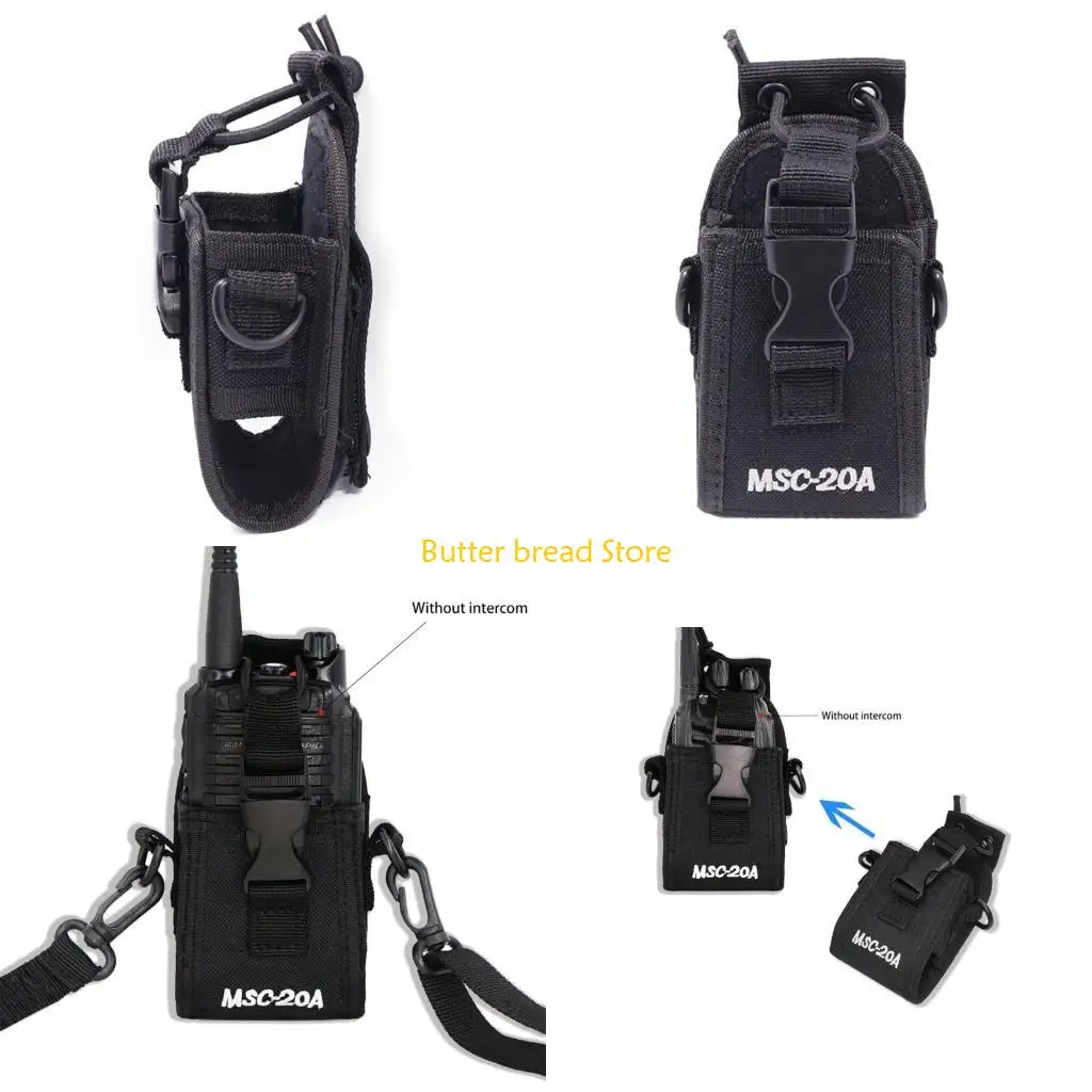 W89C Nylon Belt Bag Two Way Radio Case With Adjustable Strap for Handsfree Carrying
W89C Nylon Belt Bag Two Way Radio Case With Adjustable Strap for Handsfree Carrying