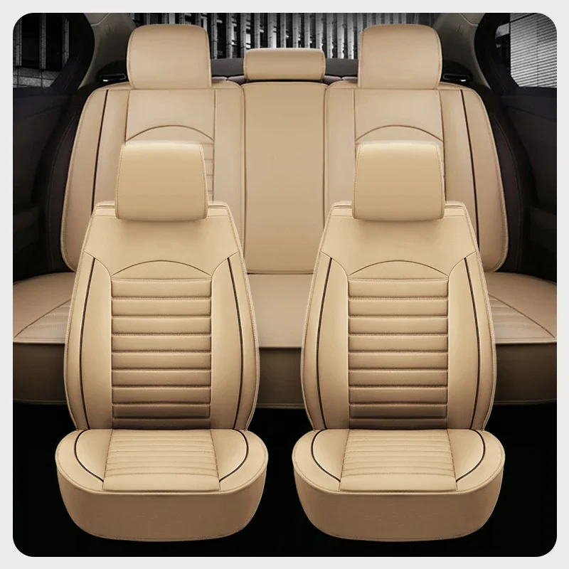 Luxury Quality Leather Car Seat Cover Comfortable Four Seasons Universal Front/ Rear/ Full Set Cover Cushion Car Seat Protector
Luxury Quality Leather Car Seat Cover Comfortable Four Seasons Universal Front/ Rear/ Full Set Cover Cushion Car Seat Protector