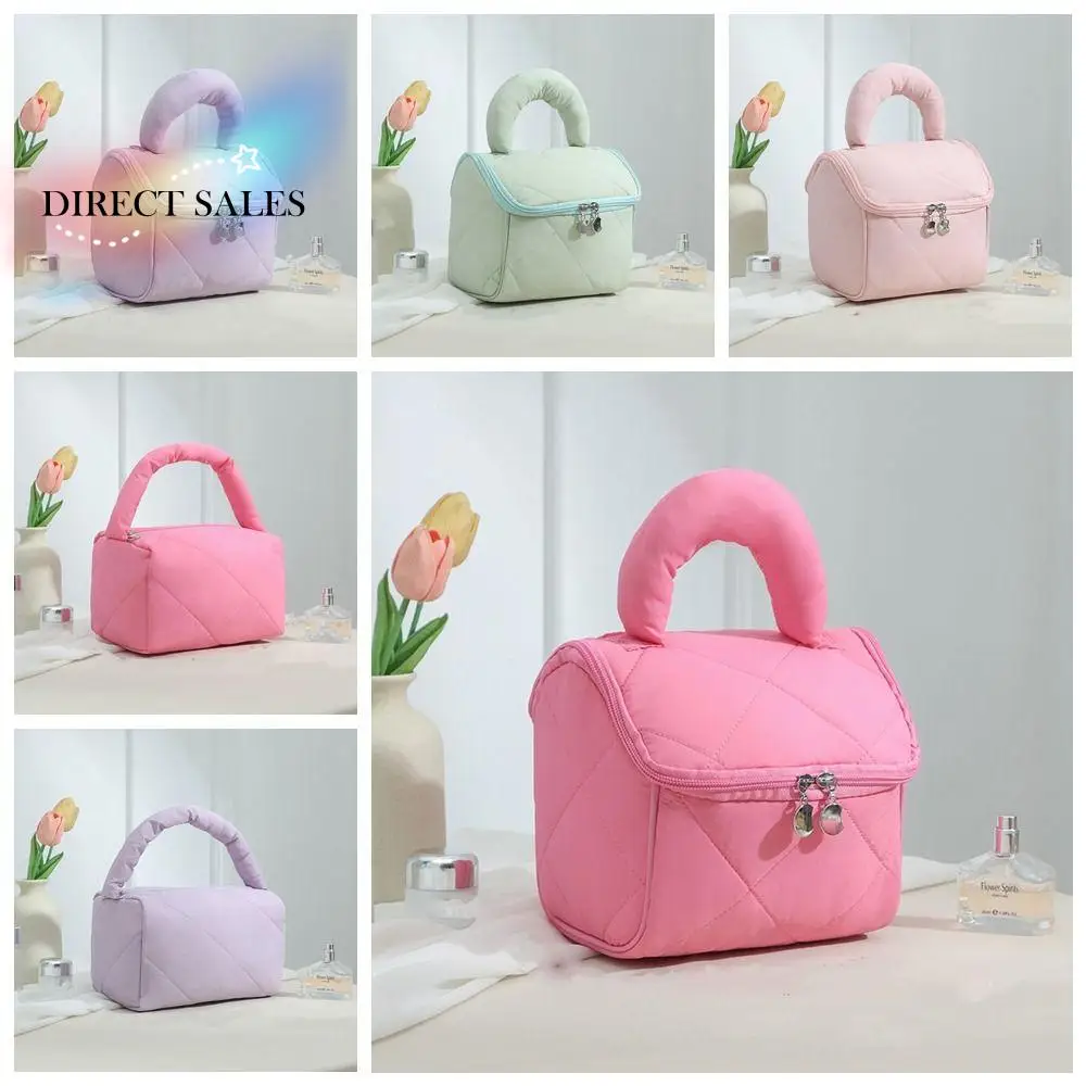 Large Capacity Cute Cabin Makeup Bag House-shaped Square Handheld Cosmetic Case Zipper Pure Color Portable Storage Bag Travel
Large Capacity Cute Cabin Makeup Bag House-shaped Square Handheld Cosmetic Case Zipper Pure Color Portable Storage Bag Travel