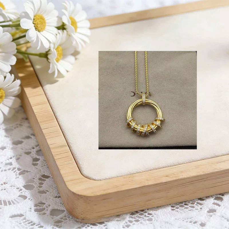2026 High-Quality Fashion Classic Luxury Fashion Versatile Diamond-Encrusted Elegant Lady's Style Necklace
2026 High-Quality Fashion Classic Luxury Fashion Versatile Diamond-Encrusted Elegant Lady's Style Necklace