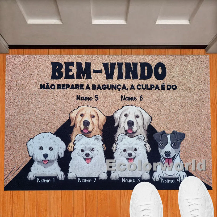 Personalized Dog Cat Doormat Custom Mat Rug Floor Mats Carpet Any Color Any Logo Home Decor Accessory
Personalized Dog Cat Doormat Custom Mat Rug Floor Mats Carpet Any Color Any Logo Home Decor Accessory