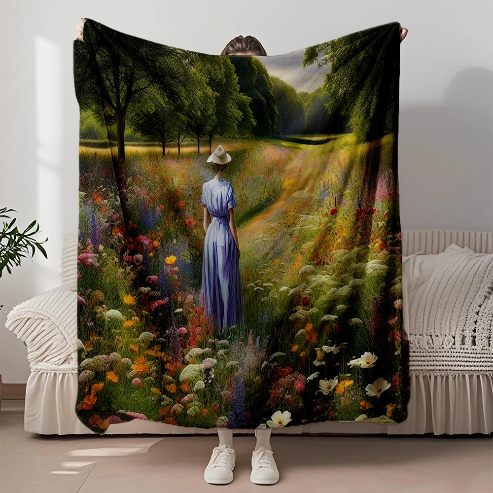 Flannel Bed Vintage Blanket In Bloom Weighted Blanket Luxury Throw Anti-pilling Wrinkle-resistant Blankets Perfect For Students
Flannel Bed Vintage Blanket In Bloom Weighted Blanket Luxury Throw Anti-pilling Wrinkle-resistant Blankets Perfect For Students