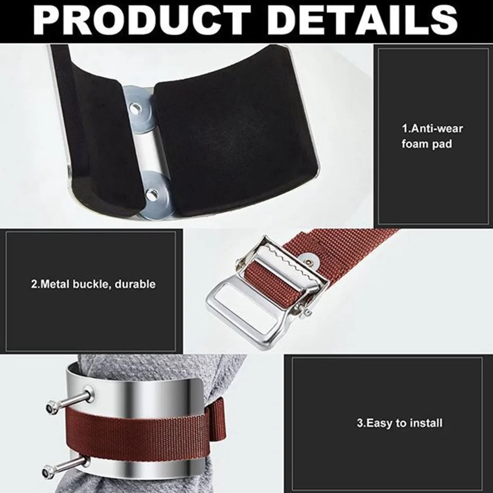 Silver Stilts Strap Kit Alloy + Nylon Belt length 60cm Adjustable Stilt Accessory Stage Performance Stilt Fitting
Silver Stilts Strap Kit Alloy + Nylon Belt length 60cm Adjustable Stilt Accessory Stage Performance Stilt Fitting