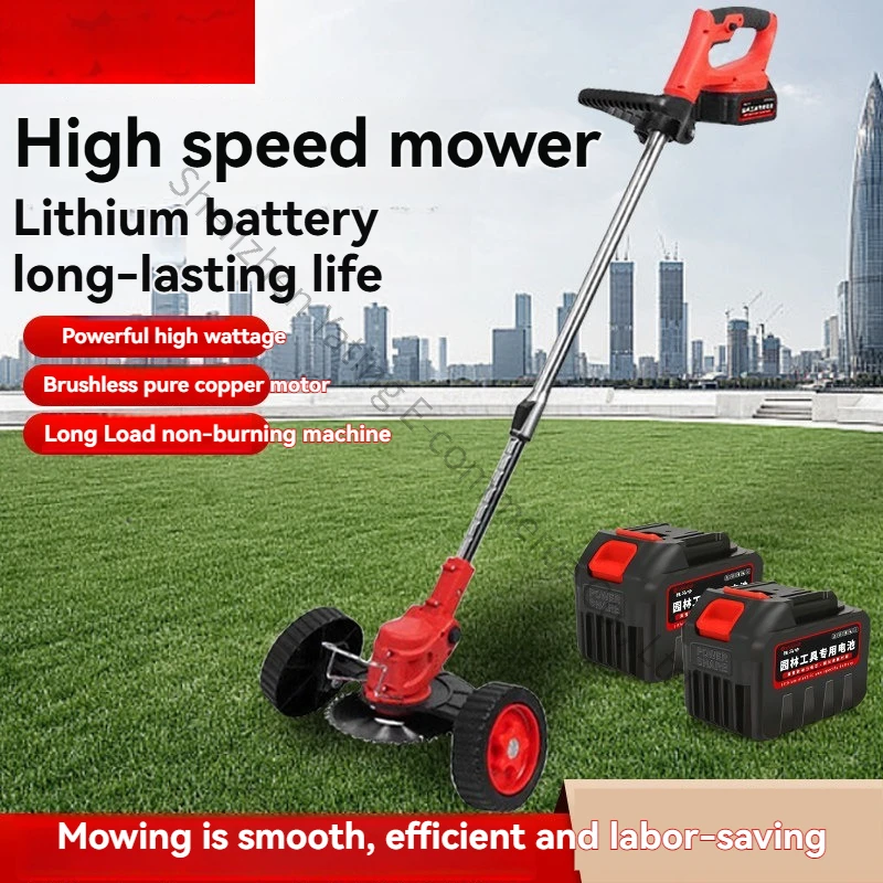 Electric Lawnmower Small Household Weeding Machine Lithium Battery Charging Lawn Pruning Machine High Power Lawnmower
Electric Lawnmower Small Household Weeding Machine Lithium Battery Charging Lawn Pruning Machine High Power Lawnmower