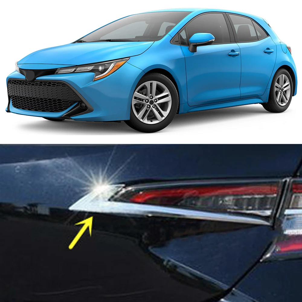 Car Styling Chrome Rear Lamp Light Strips Taillight Trim 2Pcs For Toyota Corolla E210 2019 2020 2021 2022 2023 2024 Hatchback
Car Styling Chrome Rear Lamp Light Strips Taillight Trim 2Pcs For Toyota Corolla E210 2019 2020 2021 2022 2023 2024 Hatchback