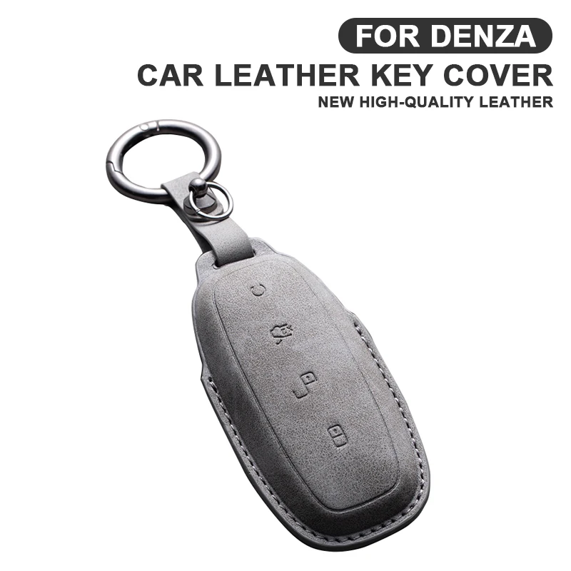4 Buttons Leather Car Remote Key Case Cover For DENZA D9 2022 For Denza D9 DM-i 2022 2023 Auto Key Fob Shell Protector Keychain
4 Buttons Leather Car Remote Key Case Cover For DENZA D9 2022 For Denza D9 DM-i 2022 2023 Auto Key Fob Shell Protector Keychain