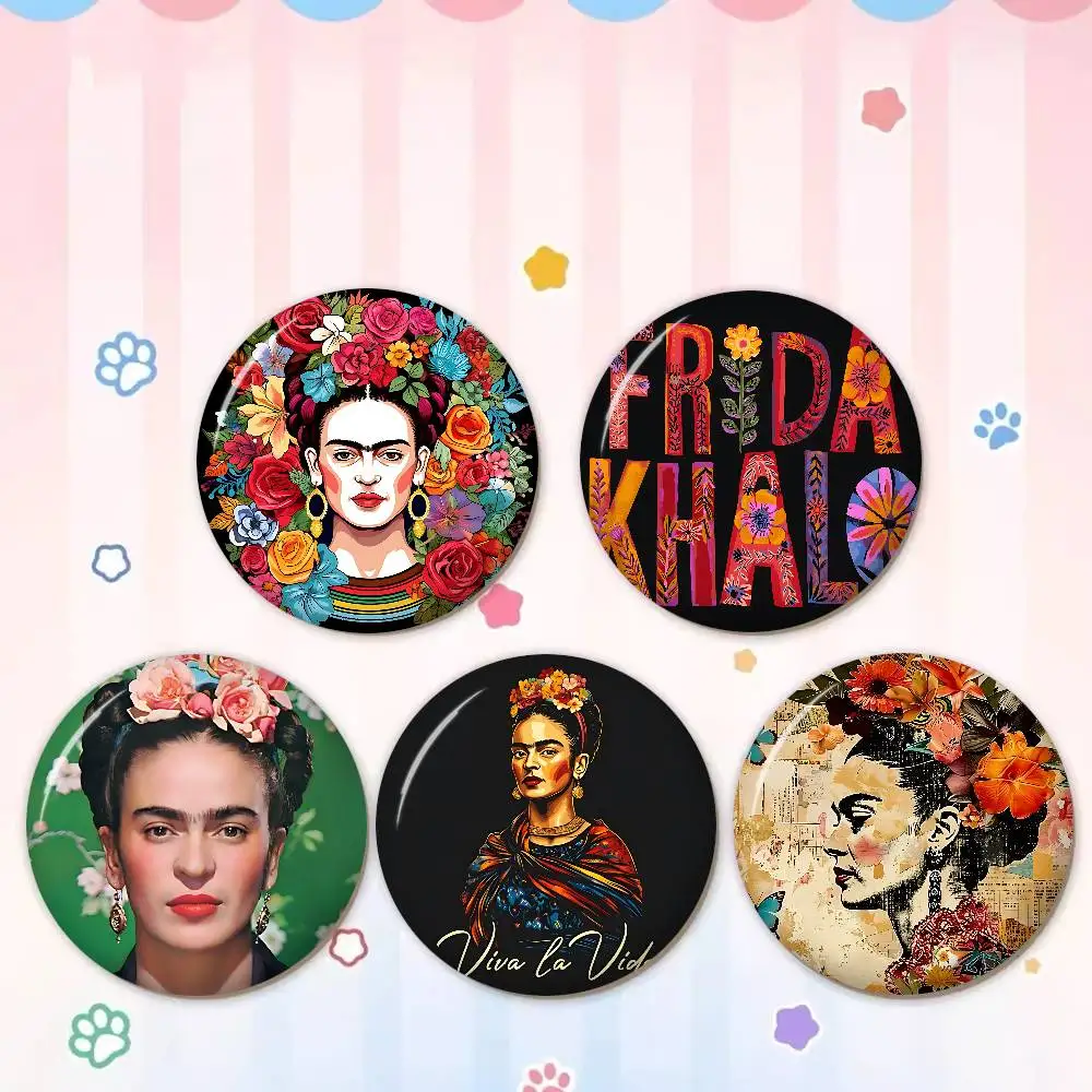 F-Frida K-Kahlo Creative Tinplate Soft Button Pins Animal Icon Brooch Lapel Backpack Badge Accessories Pin
F-Frida K-Kahlo Creative Tinplate Soft Button Pins Animal Icon Brooch Lapel Backpack Badge Accessories Pin
