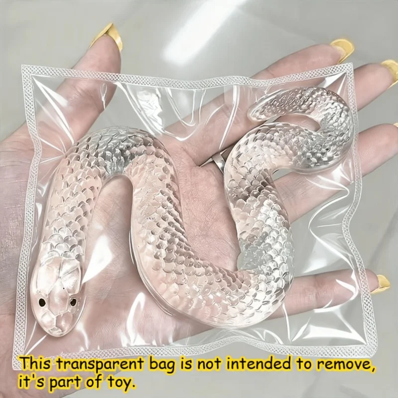 1 new transparent snake head clip toy/explosive stress relief toy (fun little tool) made of TPR material, with a soft touch and slow rebound, can be used as a desktop decoration (spoof gift), super stress relief/relaxation tool
1 new transparent snake head clip toy/explosive stress relief toy (fun little tool) made of TPR material, with a soft touch and slow rebound, can be used as a desktop decoration (spoof gift), super stress relief/relaxation tool