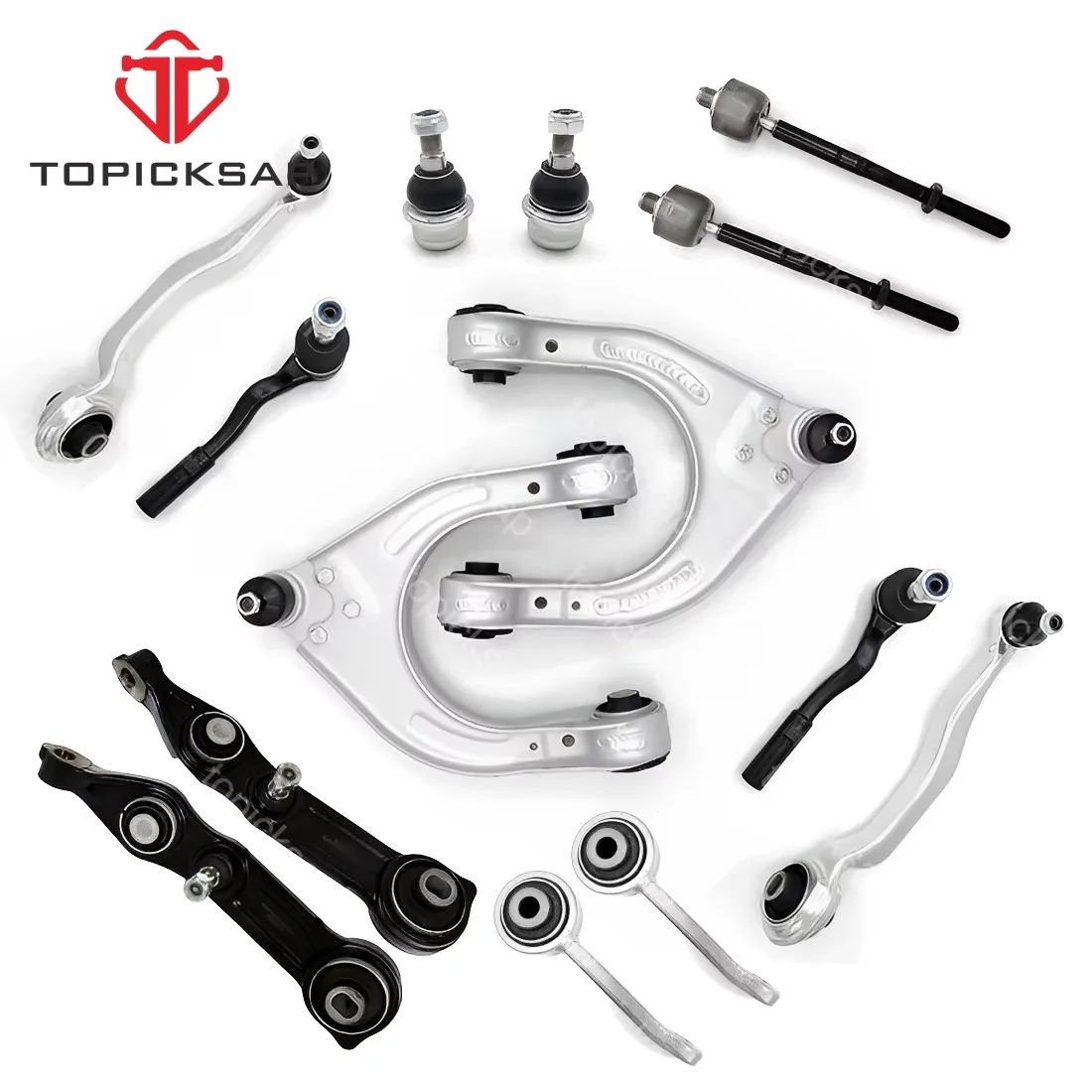 TOPICKSAP 14Pcs Front Lower Upper Control Arm Ball Joint Sway Bar Tie Rod Kits for Mercedes-Benz W211 E320 E350 2003 2004-2011
TOPICKSAP 14Pcs Front Lower Upper Control Arm Ball Joint Sway Bar Tie Rod Kits for Mercedes-Benz W211 E320 E350 2003 2004-2011