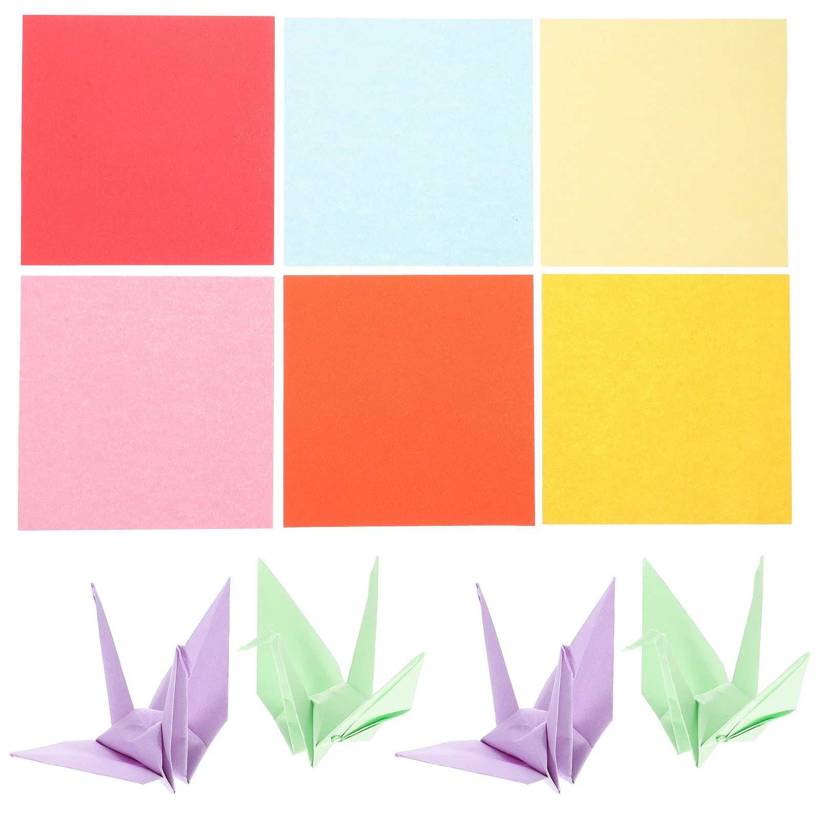 100Pcs Colored Paper Origami Sheets Mixed 10 Colors Premium Paper Folding for DIY Crafts Party Decoration Hand Craft Sheets
100Pcs Colored Paper Origami Sheets Mixed 10 Colors Premium Paper Folding for DIY Crafts Party Decoration Hand Craft Sheets