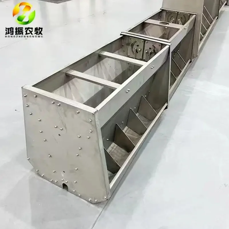 Chinese Source Manufacturer Large-Scale Pig Farm Special Stainless Steel Trough
Chinese Source Manufacturer Large-Scale Pig Farm Special Stainless Steel Trough
