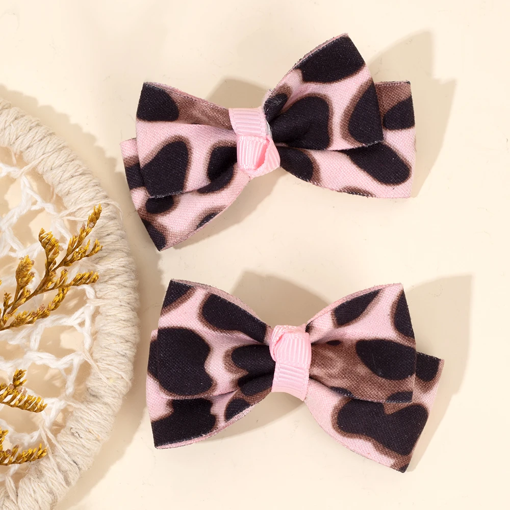 2Pcs Velvet Leopard Print Bow Hair Clips Sweet Dot Bownot Hairpins For Women Girls Kids Fashion Korean Headwear Hair Accessories
2Pcs Velvet Leopard Print Bow Hair Clips Sweet Dot Bownot Hairpins For Women Girls Kids Fashion Korean Headwear Hair Accessories