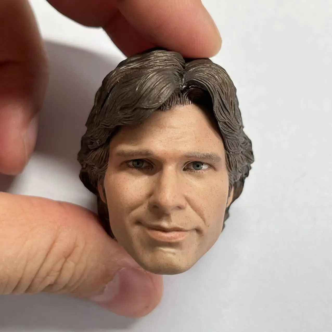 For Collection 1/6 Han Solo Head Carving Smiling Harrison Ford Head Sculpt Fit 12'' Male Action Figure Body Model
For Collection 1/6 Han Solo Head Carving Smiling Harrison Ford Head Sculpt Fit 12'' Male Action Figure Body Model