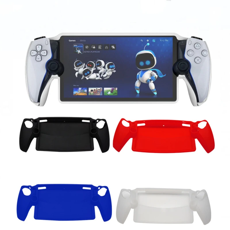 For Playstation Portal Case Silicone Shock-Absorption Dustproof Scratch Resistant Cover Case for Playstation Portal Console
For Playstation Portal Case Silicone Shock-Absorption Dustproof Scratch Resistant Cover Case for Playstation Portal Console
