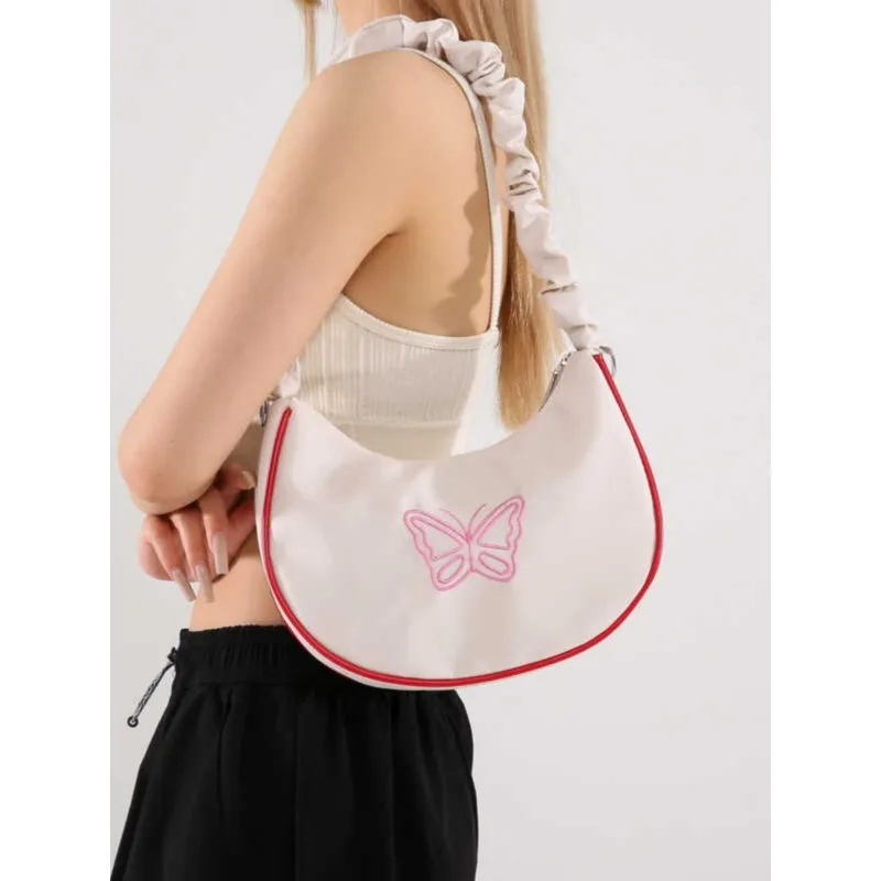 Foufurieux Summer Crossbody Bag Black Pink Color Butterfly Messenger Bags for Student High Capacity Earphone Book Stationery Bag
Foufurieux Summer Crossbody Bag Black Pink Color Butterfly Messenger Bags for Student High Capacity Earphone Book Stationery Bag