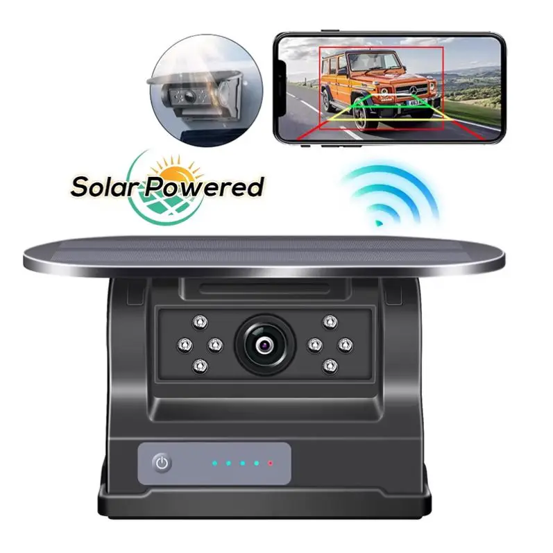 5G WiFi HD Car Camera Solar Panel 100M Magnetic Wireless AI Blind Spot Alarm Backup for Bus Van Truck RV Front Rear View DVR
5G WiFi HD Car Camera Solar Panel 100M Magnetic Wireless AI Blind Spot Alarm Backup for Bus Van Truck RV Front Rear View DVR