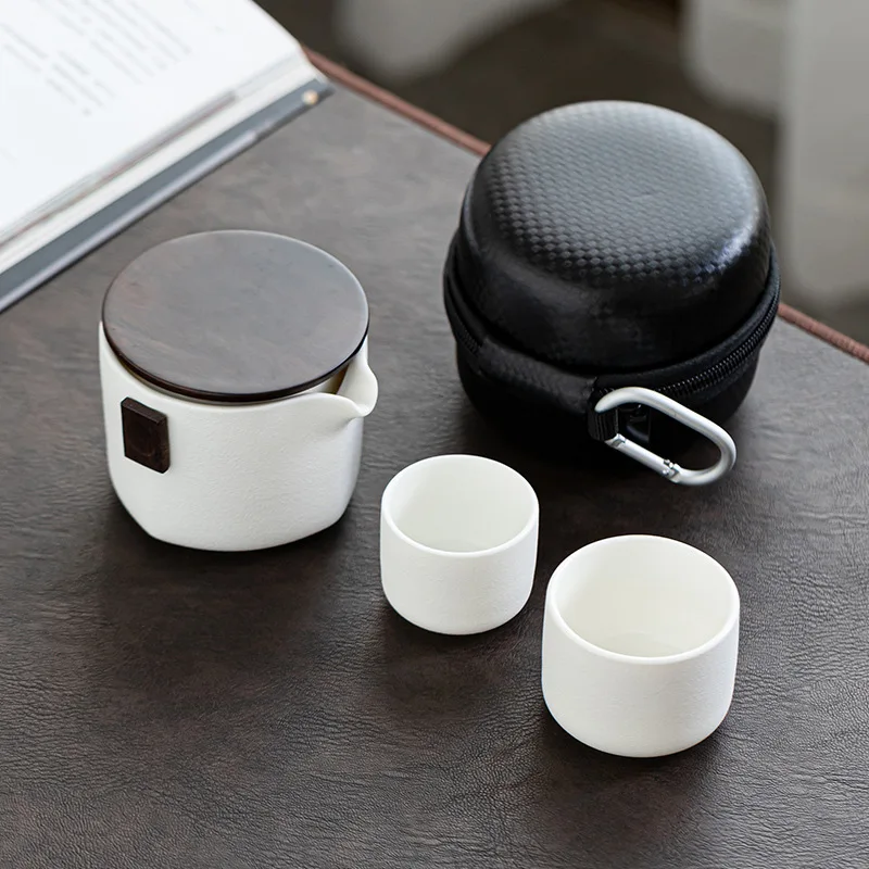 China-Chic Simple Travel Tea Set, Express Cup, One Pot Two Cups Outdoor Camping Portable Bag High-end Simple Kungfu Tea Cup Gift
China-Chic Simple Travel Tea Set, Express Cup, One Pot Two Cups Outdoor Camping Portable Bag High-end Simple Kungfu Tea Cup Gift
