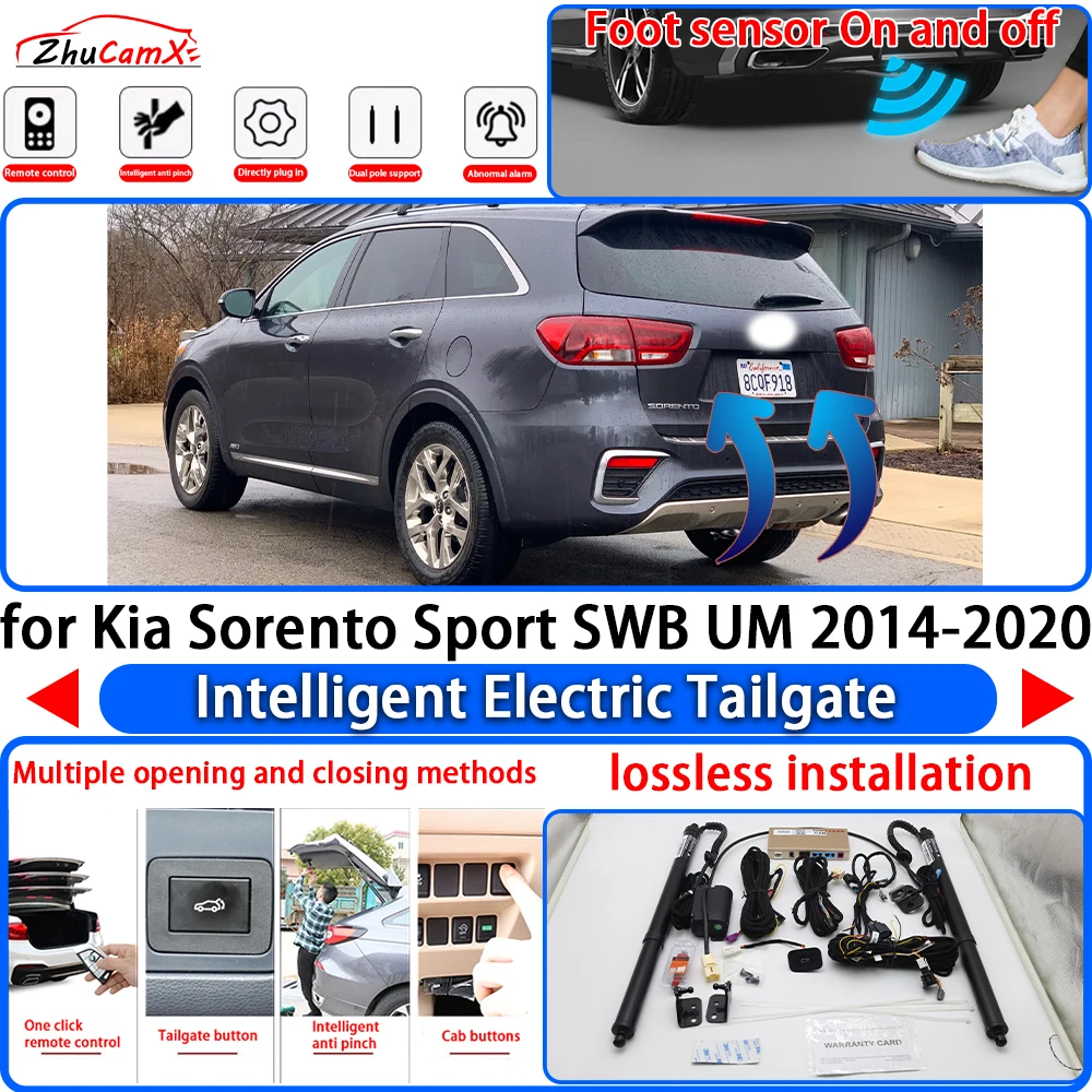 for Kia Sorento Sport SWB UM 2014-2020 Power Liftgate Trunk Electric Suction Tailgate Intelligent Tail Gate Lift Strut System
for Kia Sorento Sport SWB UM 2014-2020 Power Liftgate Trunk Electric Suction Tailgate Intelligent Tail Gate Lift Strut System