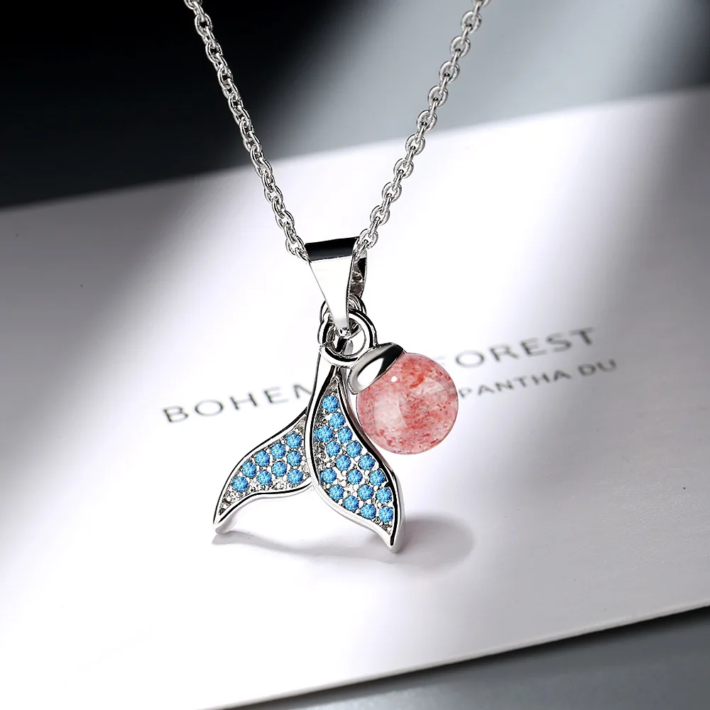 925 Sterling Silver Strawberry Crystal Pendants Necklaces For Women Fashion Luxury Quality Fine Jewelry Accessories GaaBou
925 Sterling Silver Strawberry Crystal Pendants Necklaces For Women Fashion Luxury Quality Fine Jewelry Accessories GaaBou