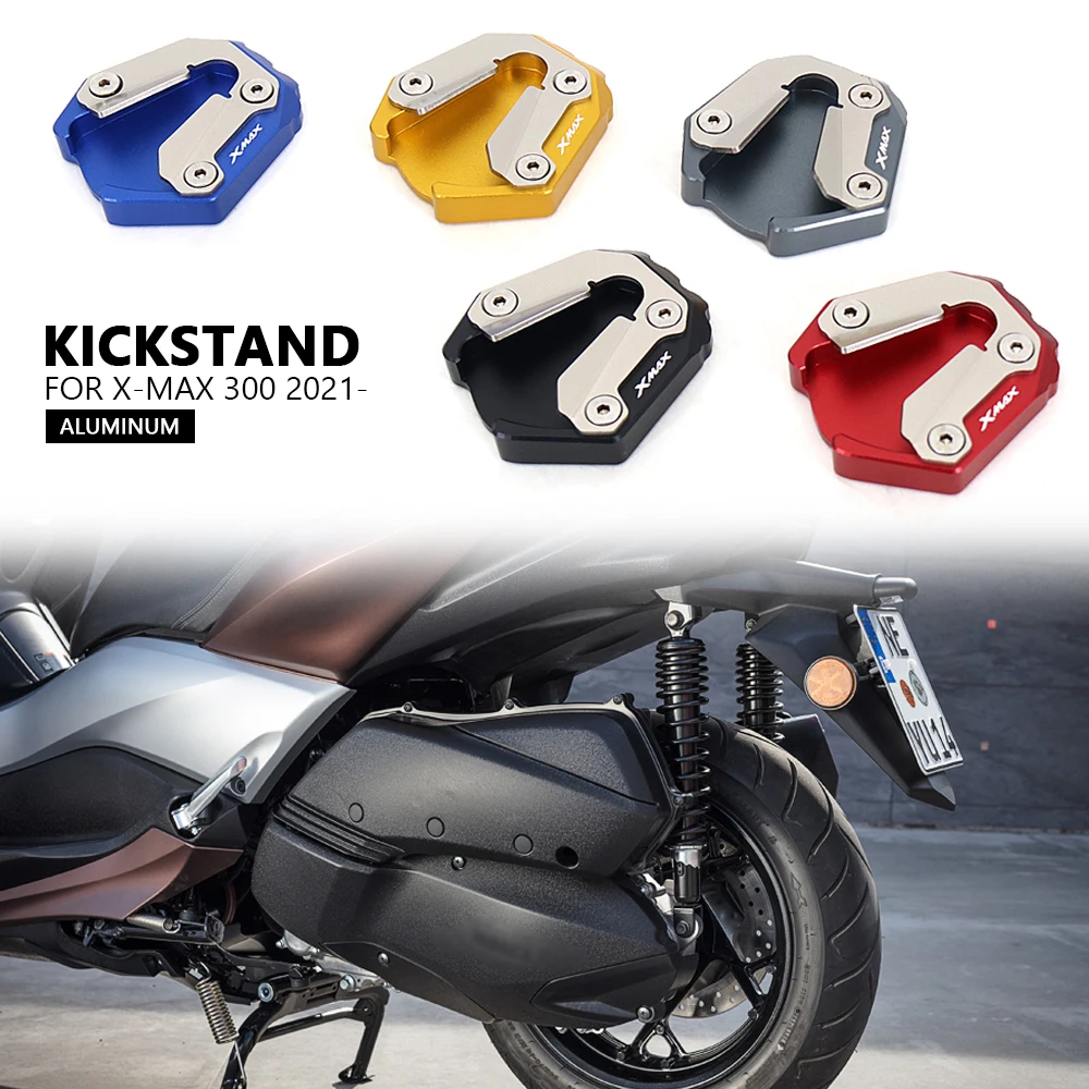 Motorcycle Kickstand Extender Foot Side Stand Extension Foot Pad Support Plate For Yamaha X-MAX300 X-MAX 300 XMAX300 2021 2022
Motorcycle Kickstand Extender Foot Side Stand Extension Foot Pad Support Plate For Yamaha X-MAX300 X-MAX 300 XMAX300 2021 2022
